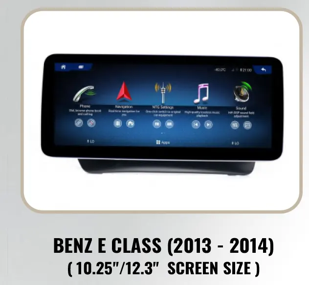 BENZ E CLASS (2013 - 2014)