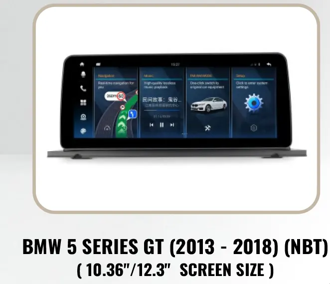 BMW 5 SERIES GT (2013 - 2018) (NBT)