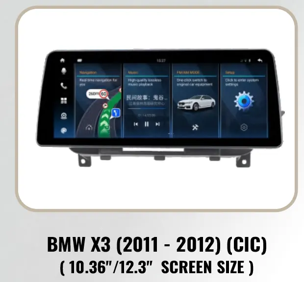 BMW X3 (2011 - 2012) (CIC)